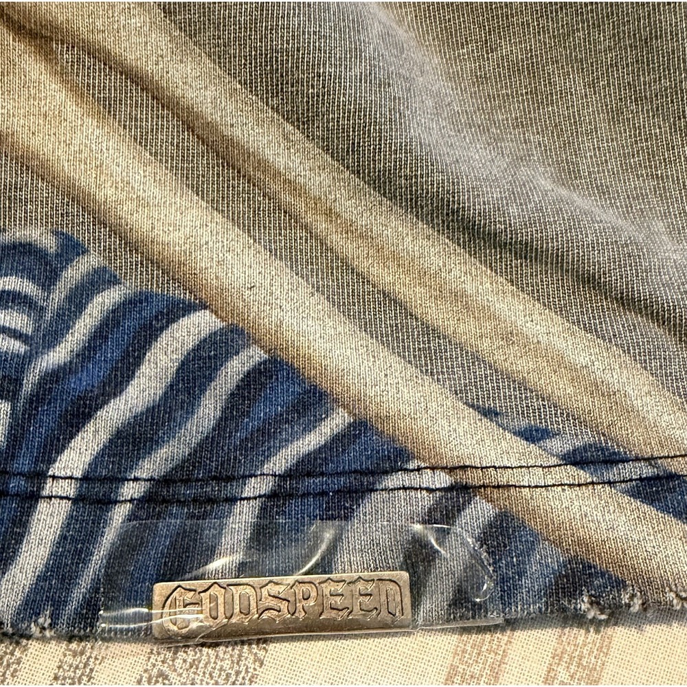 Godspeed Golf Days Pocket Tee Grey Wash Mens Size Medium Streetwear T-Shirt - Picture 5 of 8